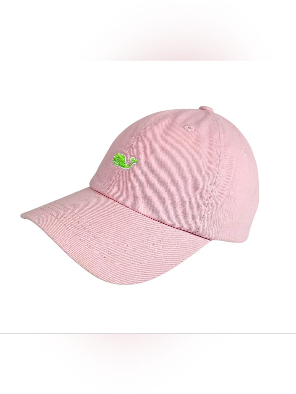 Vineyard Vines Pink Baseball Cap Whale Logo Embroidered Adjustable Women's Hat
